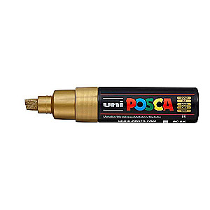 Маркер на водной основе UNI Posca PC-8K золото