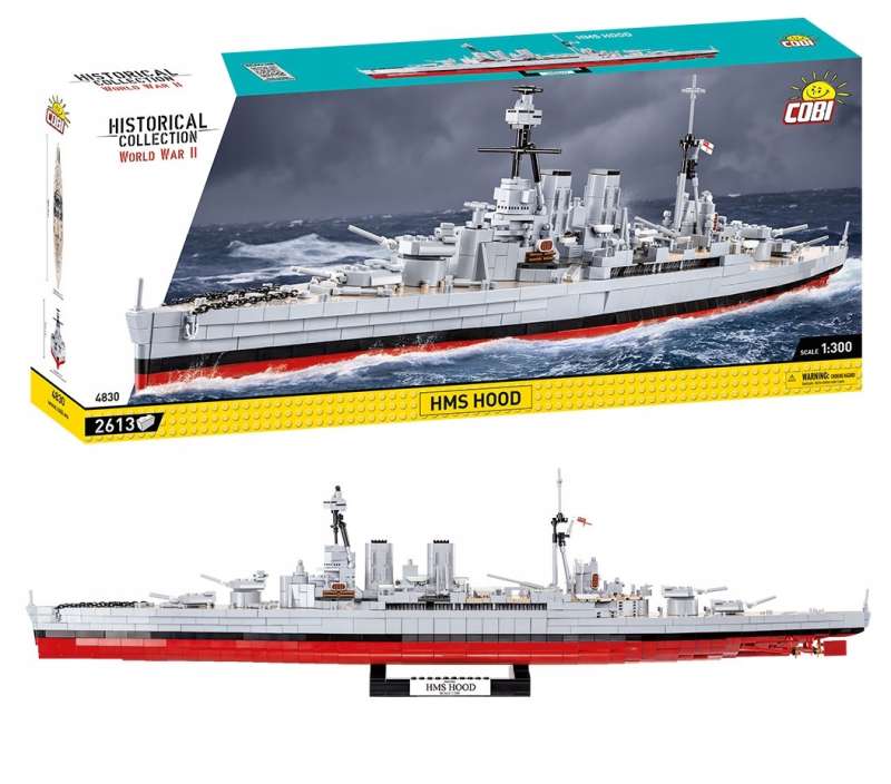 Конструктор - COBI HMS HOOD, 2613 дет.