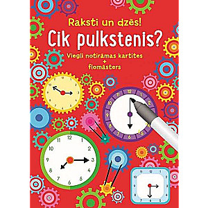 Raksti un dzēs! Cik pulkstens?