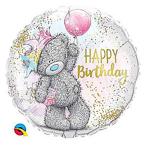 Фольгированный шар 18/46см.  QL 18 Tatty Teddy Birthday