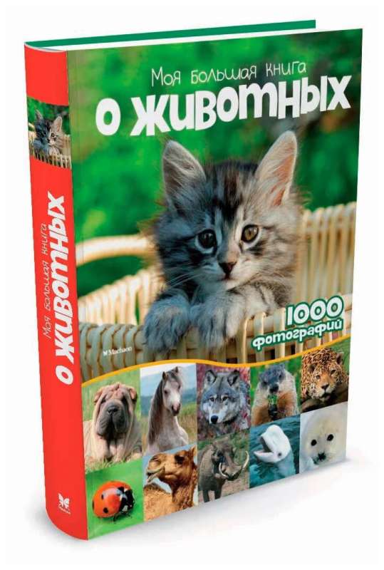 Моя большая книга о животных. 1000 фотографий