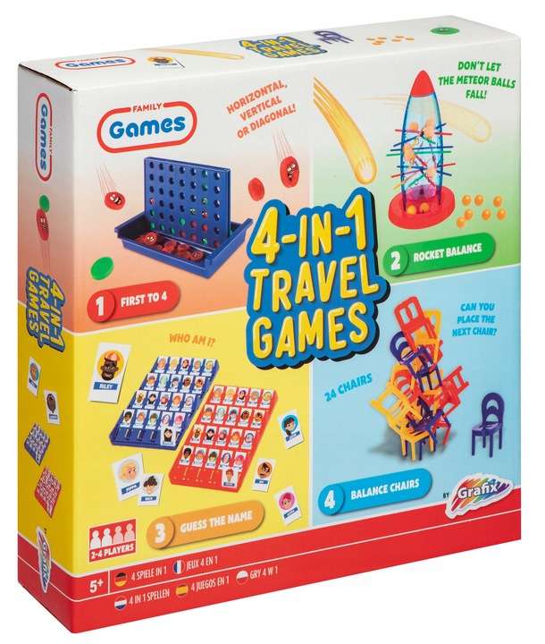 Настольная игра - четыре в одном Family Games