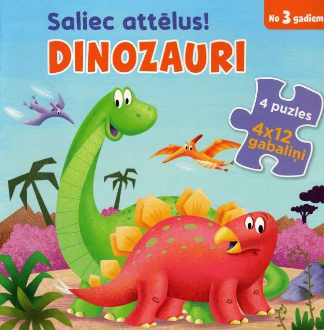 Saliec attēlus! Dinozauri