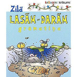 Krāsaini krikumi. Zilā lasām-darām grāmatiņa