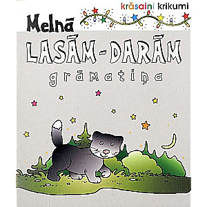 Krāsaini krikumi. Melnā lasām-darām grāmatiņa