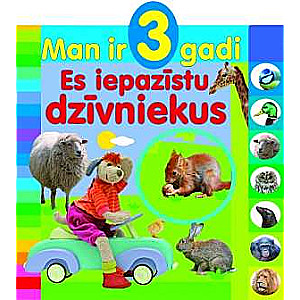 Man ir 3 gadi. Es iepazīstu dzīvniekus