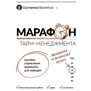 Марафон тайм-менеджмента. Система управления временем для женщин