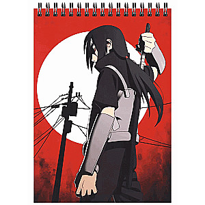 Скетчбук для рисования A5 Наруто - Itachi Uchiha