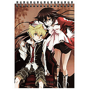 Скетчбук для рисования A5 Pandora Hearts - Oz Vessalius, Alice