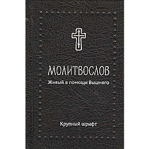 Молитвослов. Живый в помощи Вышняго, крупный шрифт. Серебряная серия