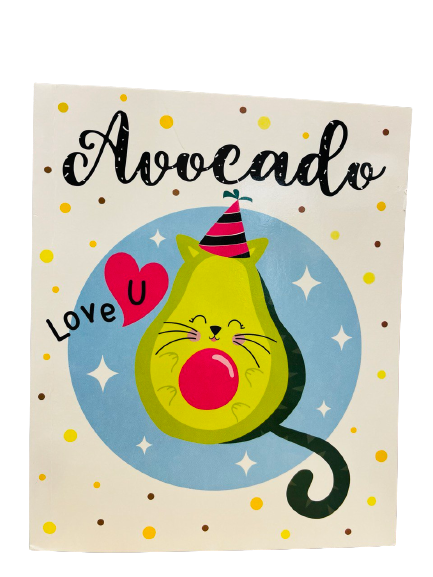 Блокнот позитивного настроения. Avocado Love U