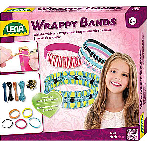 Набор для творчества LENA Wrappy Bands, создай свой браслет