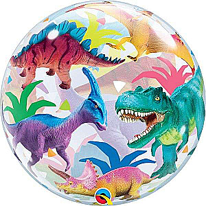 Folienball 22 Bubble Dinosaurier