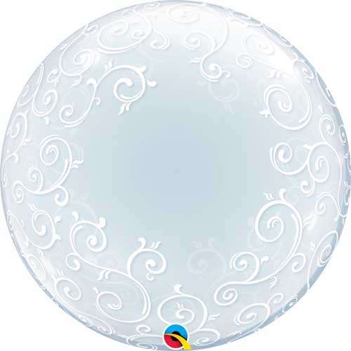 Folienballon 24 QL Bubble Deco