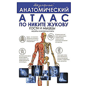 Популярный анатомический атлас по Никите Жукову: кости и мышцы. Инсайты и интересные факты