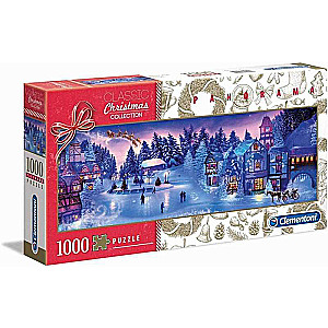 Пазл 1000 CLEMENTONI PANORAMA CHRISTMAS DREAM