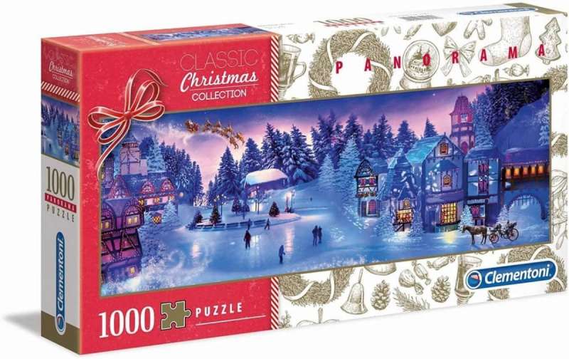 Пазл 1000 CLEMENTONI PANORAMA CHRISTMAS DREAM