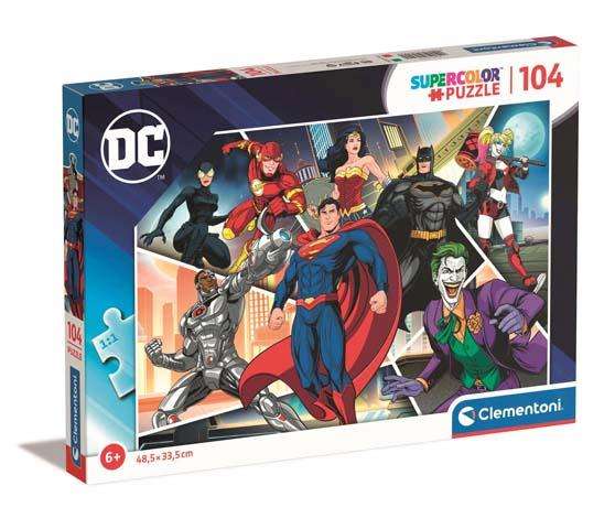 Пазл 104 CLEMENTONI DC COMICS