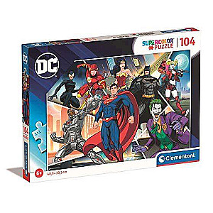 Пазл 104 CLEMENTONI DC COMICS