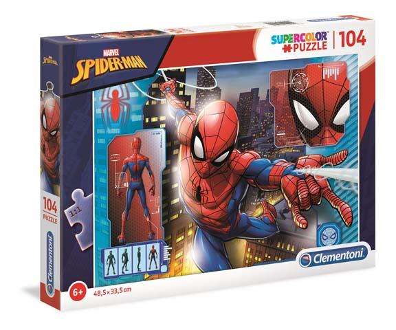 Пазл 104 CLEMENTONI 3 SPIDER-MAN