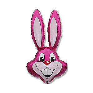 Folienballon 24 FX - Hase rosa