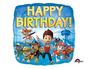 Folienballon 18 SQR Paw Patrol