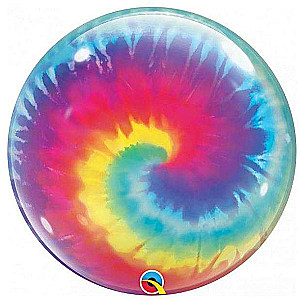 Folienball 22 QL Bubble Tie Dye Wirbel