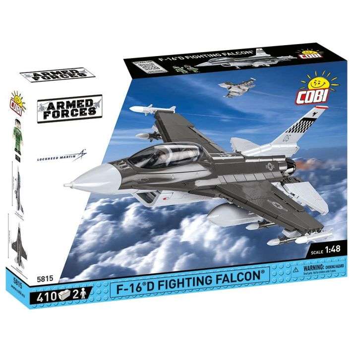 Конструктор - COBI F-16 D Fighting Falcon, 410 деталей