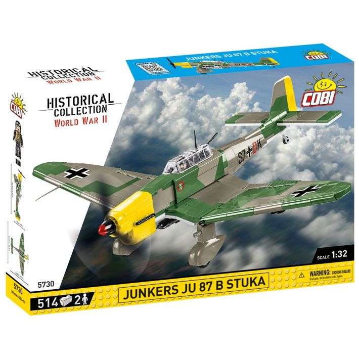 Конструктор - COBI Junkers JU 87 B Stuka, 514 деталей