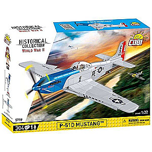 Конструктор - COBI P-51D Mustang TM, 304 детали