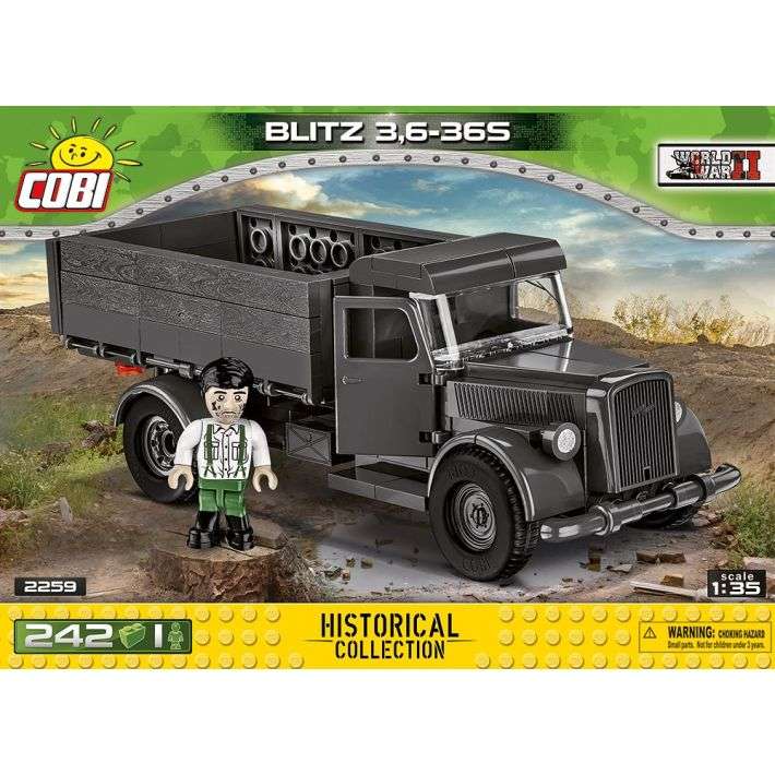 Конструктор - COBI Blitz 3.6-365, 242 детали