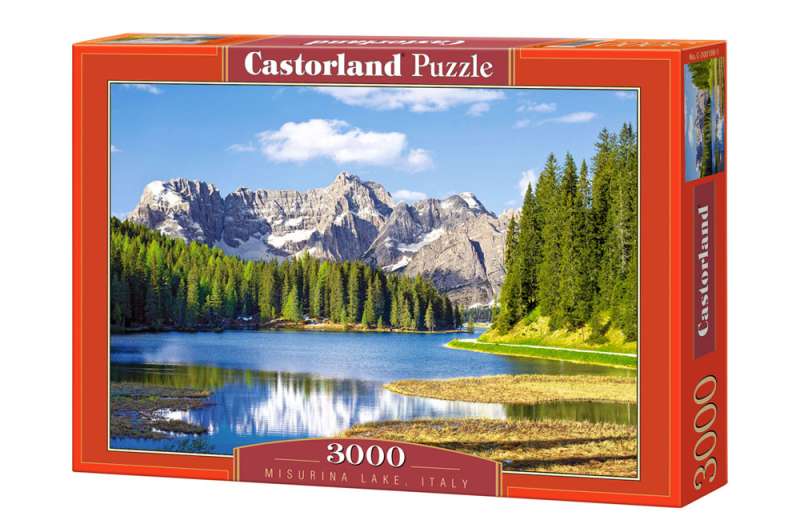 Пазл 3000 CASTORLAND Misurina Lake, Italy