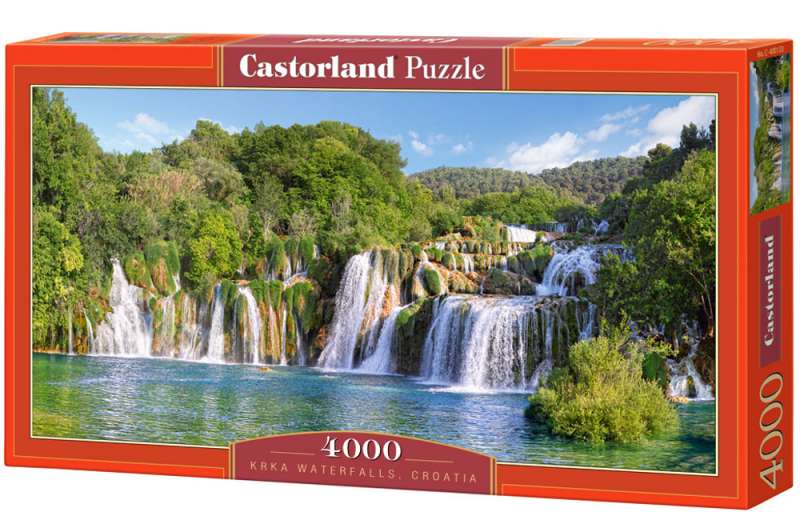 Пазл 4000 CASTORLAND  Krka Watterfalls, Croatia