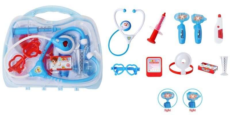 Игрушечный набор доктора, в портфеле Doctor set, со звуком