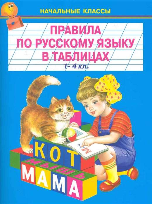 Правила по русскому языку в таблицах.1-4 класс