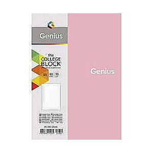 Тетрадь B5, 80 листов в клетку Genius, ассорти