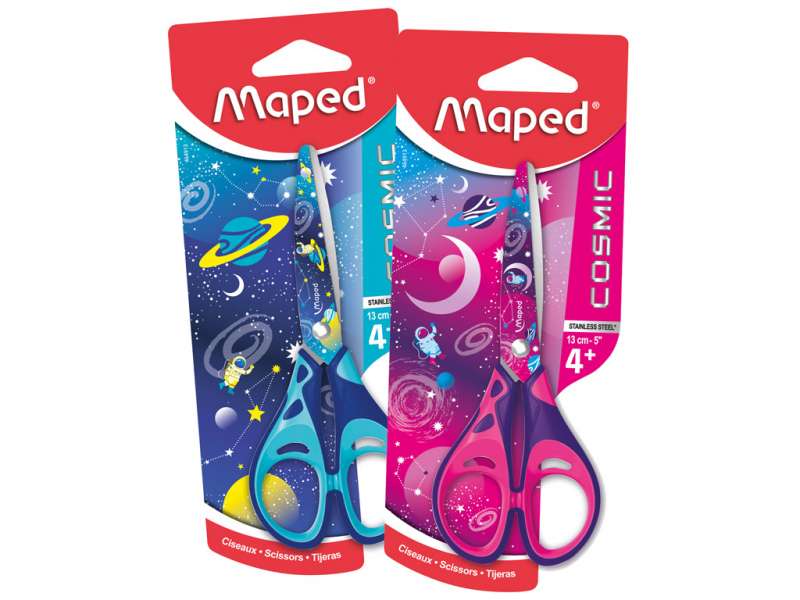 Ножницы MAPED Tatoo Kids Cosmic 13см