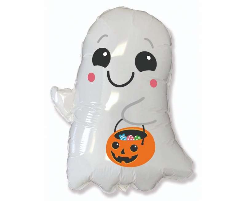 Фольгированный шар Ghost with Bucket, FX, 24