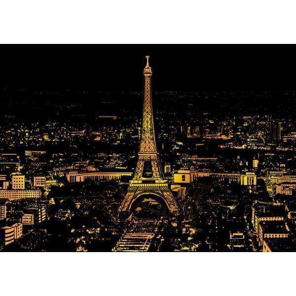 Скретч-картина Bright City Paris