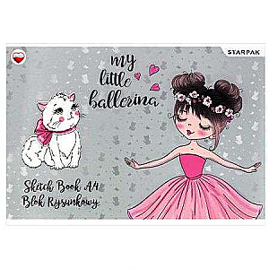 Альбом для рисования STARPAK A4/20л. BALLERINA