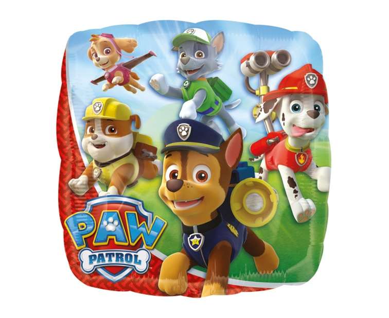 Фольгированный шар 17/43см Paw Patrol