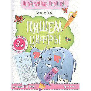 Пишем цифры: книга-тренажёр