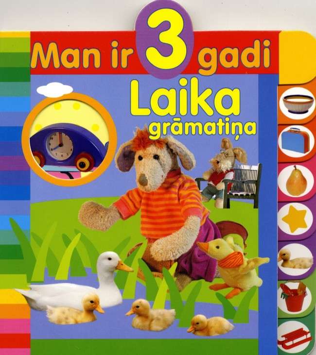 Man ir 3 gadi. Laika grāmatiņa