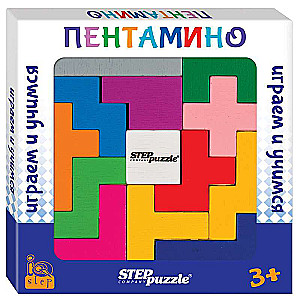 Развивающая игра из дерева Пентамино 