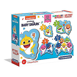 Пазл 3-6-9-12 CLEMENTONI Baby Shark