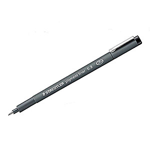 Маркер пигментый STAEDTLER 0,3 мм черный