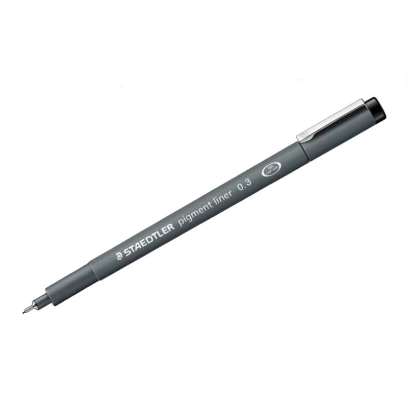 Маркер пигментый STAEDTLER 0,3 мм черный