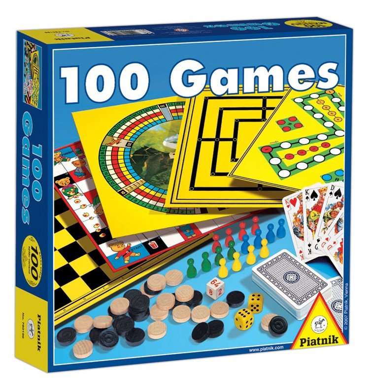 Brettspiel - 100 Spiele (100 игр) EST+RUS