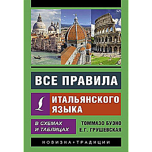 Все правила итальянского языка в схемах и таблицах