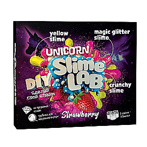 Слайм Slime lab. Unicorn. Клубника 